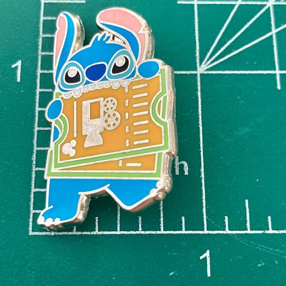 Disney Lilo & Stitch Trading Pin Shanghai Hidden Mickey Movie Ticket SHDL 2020 - Picture 6 of 7